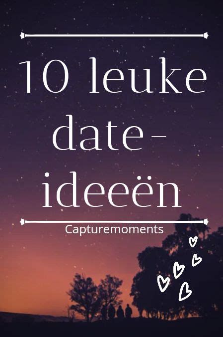 leuke actieve date ideeen|50 leuke date ideeën